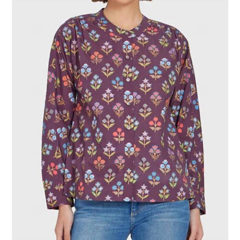 NEW LIVRO bradley long sleeve shirt in purple